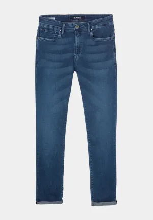 Indigo Knit Jeans 34