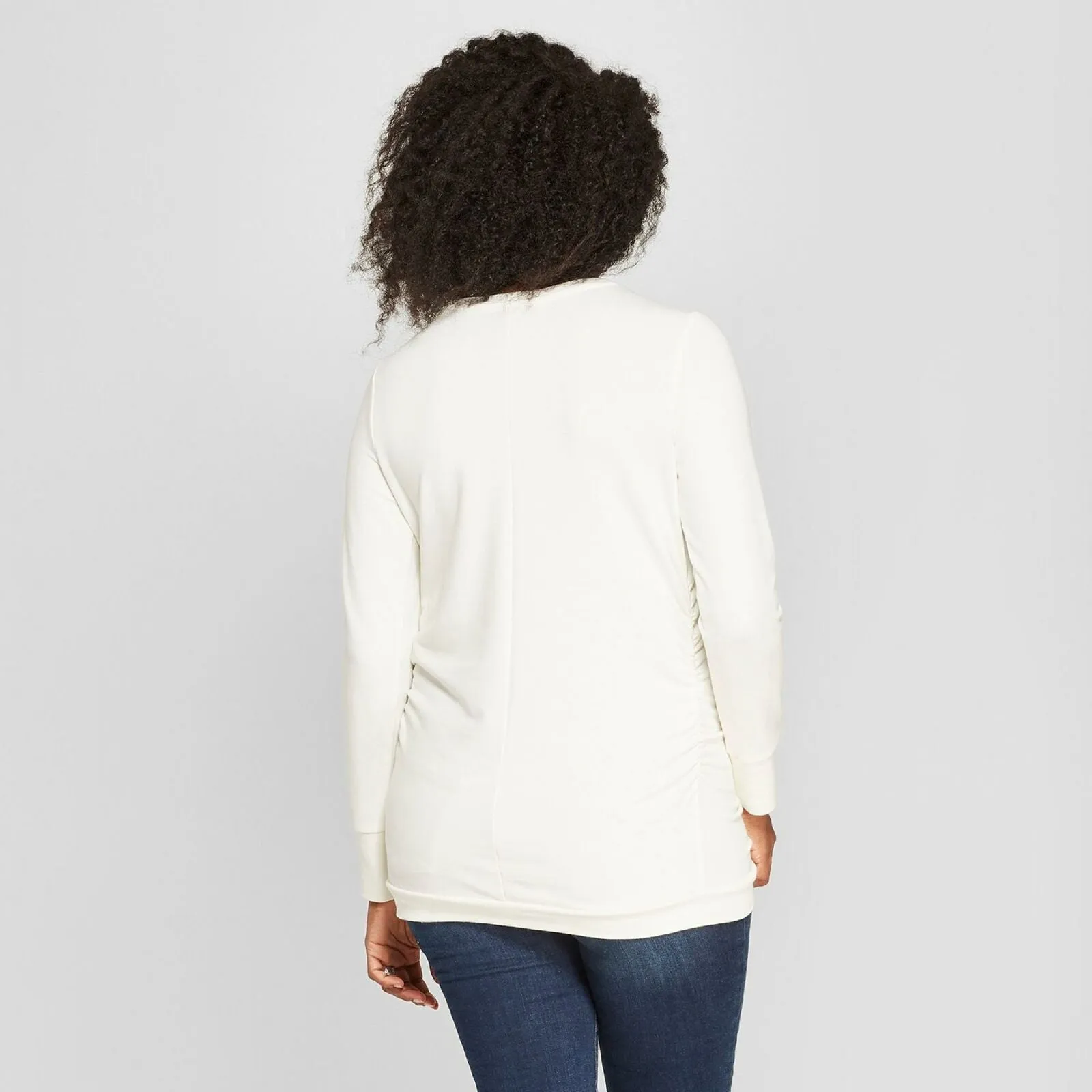 Isabel Maternity by Ingrid & Isabel Mama Embroidered Sweatshirt