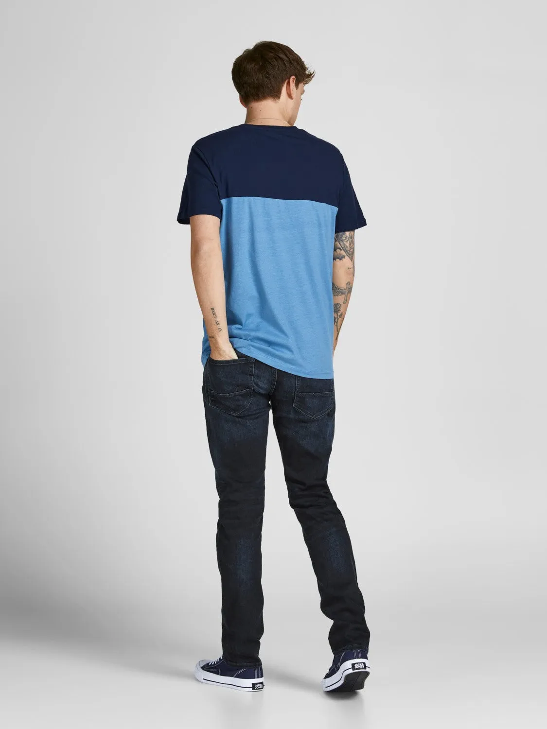 Jack Jones Glenn 104 Jeans Dark Washed Blue