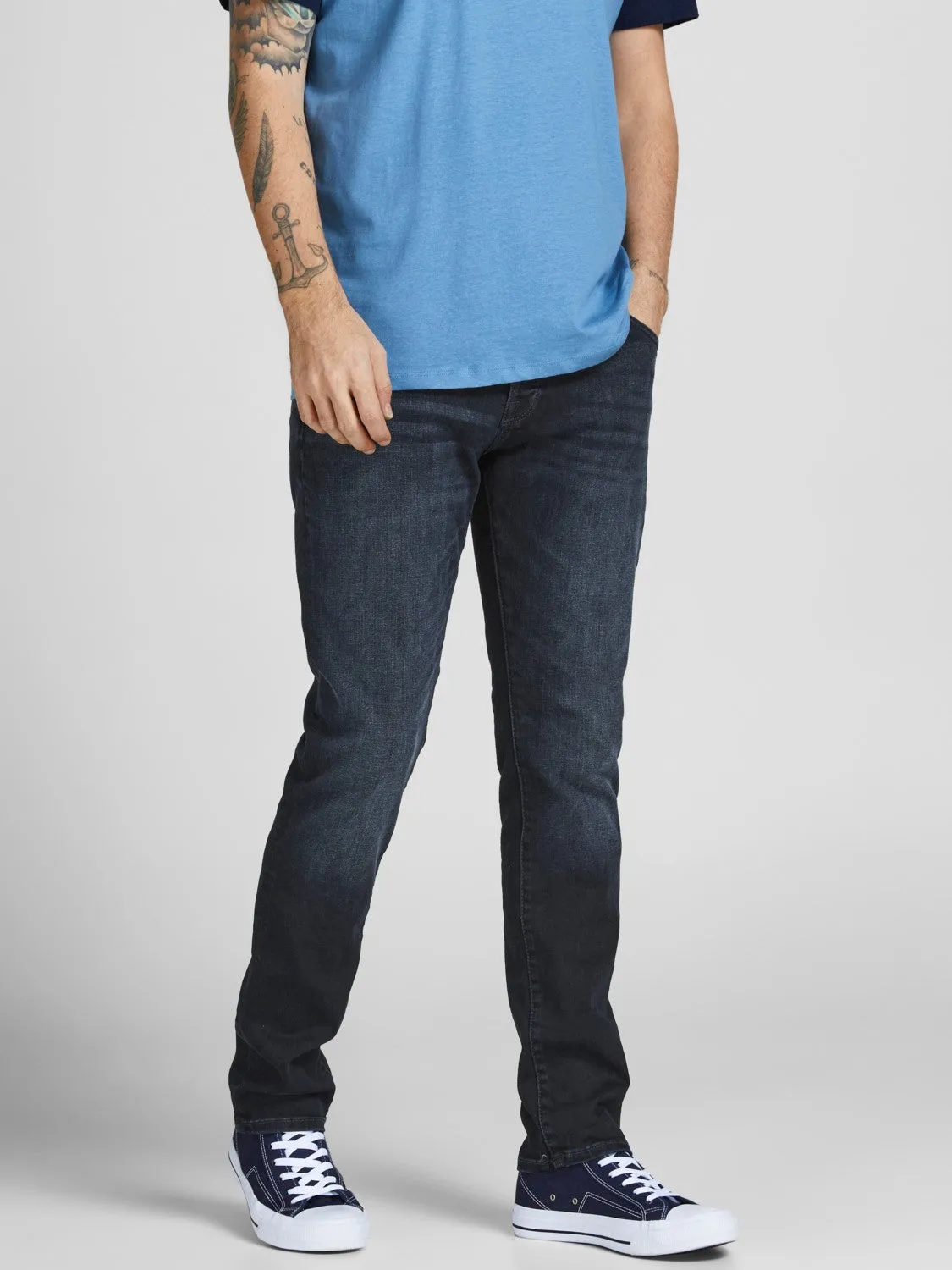 Jack Jones Glenn 104 Jeans Dark Washed Blue