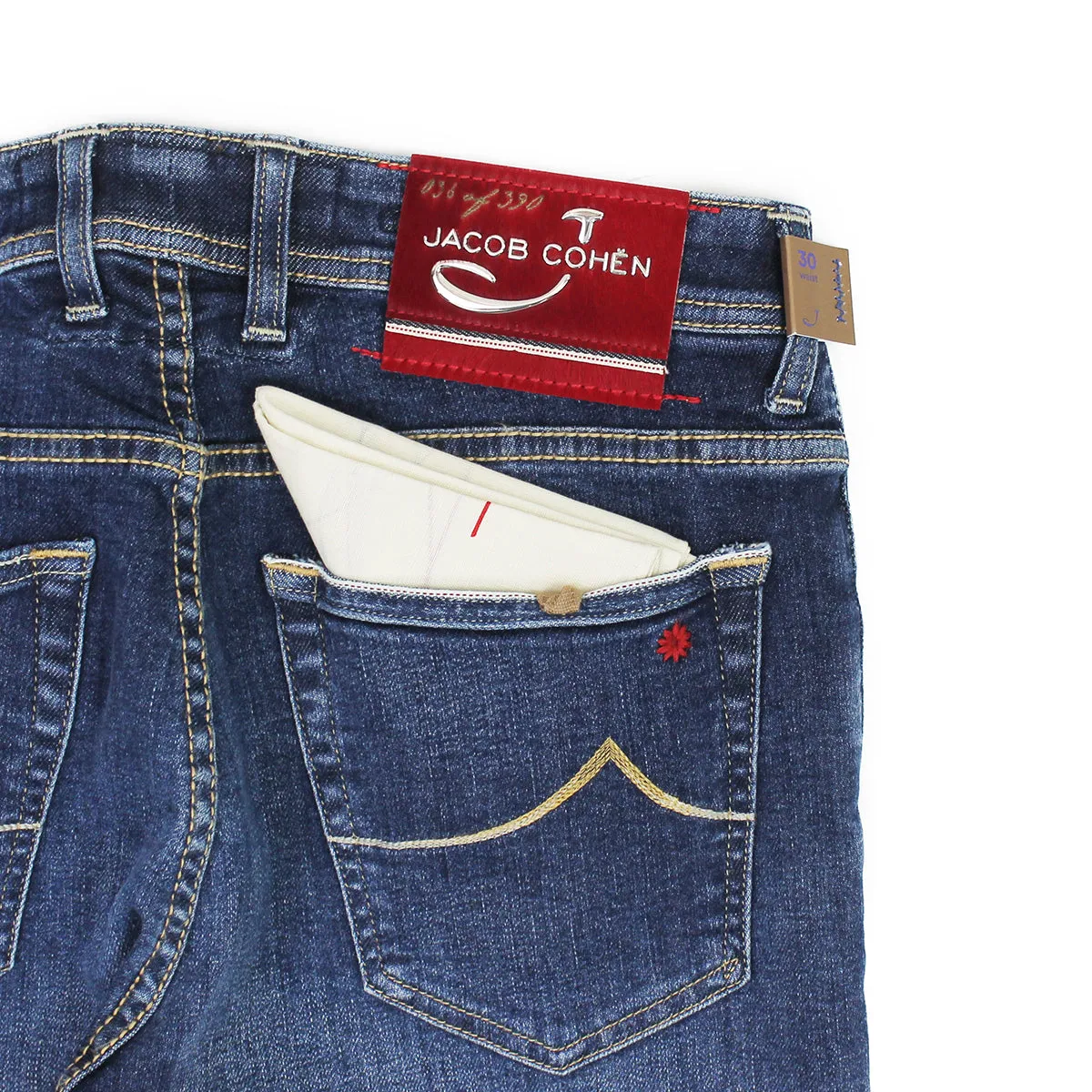 Jacob Cohen - J622 Comf Limited Edition Red Badge Jeans