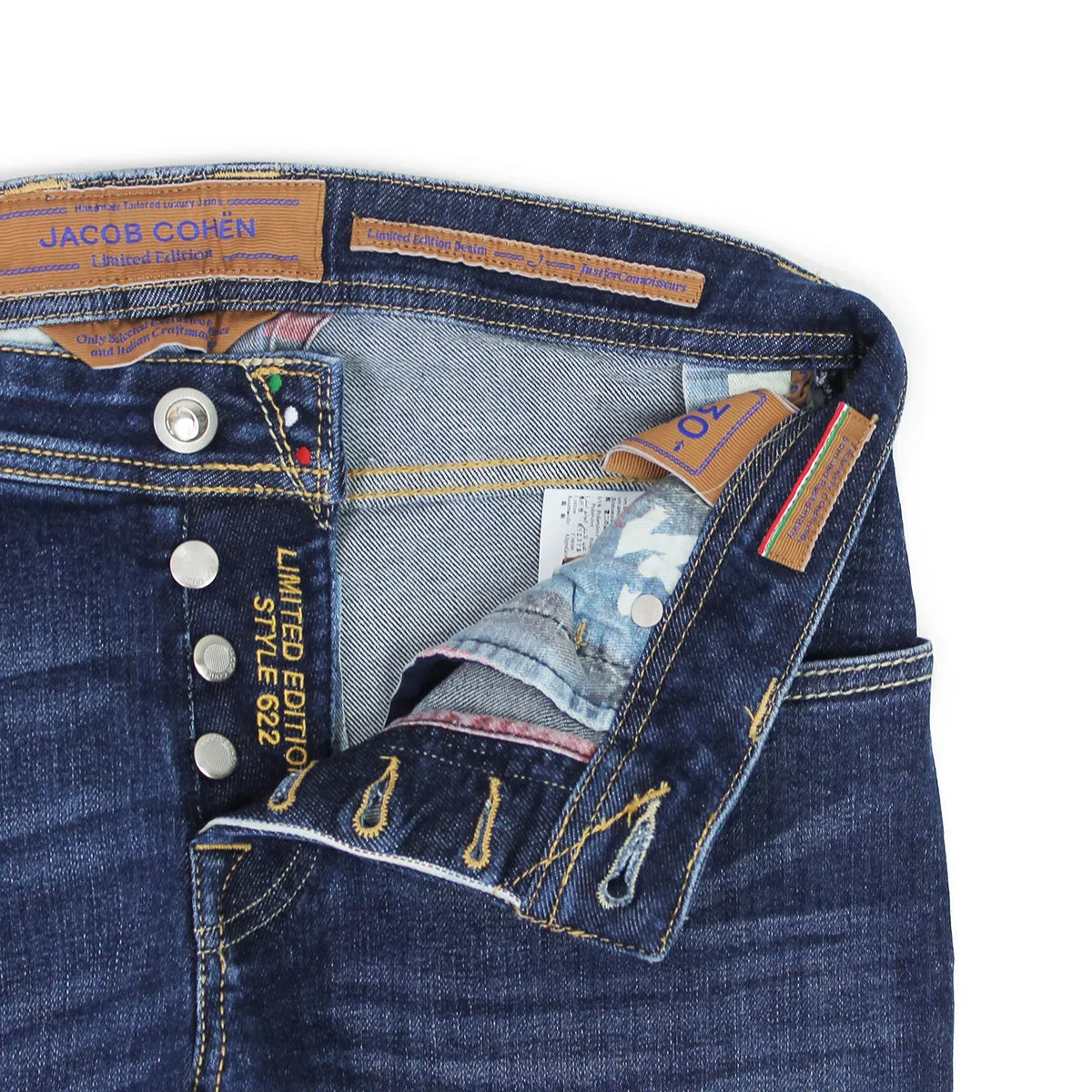 Jacob Cohen - J622 Comf Limited Edition Red Badge Jeans
