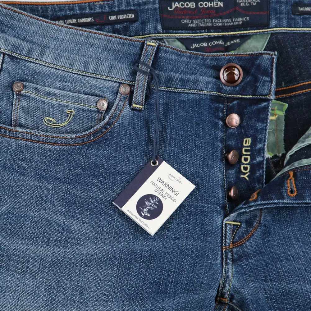 Jacob Cohën Denim Blue Jeans - Super Slim