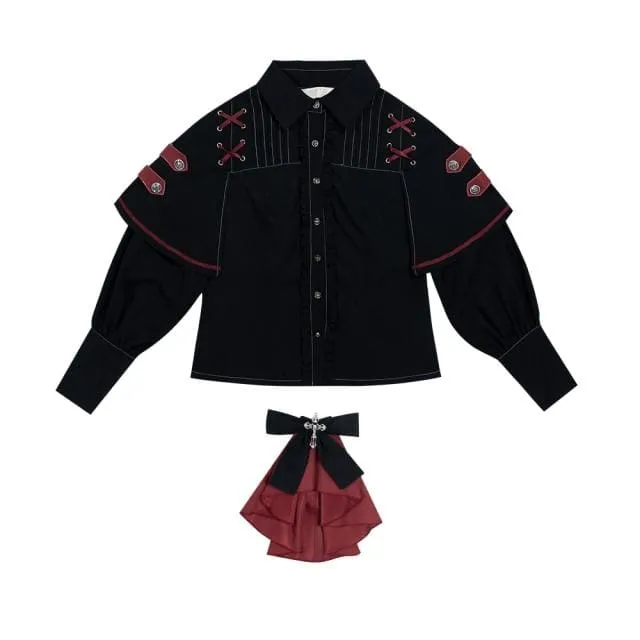 Japanese Style Gothic Retro Chic Punk Lolita Dress Set