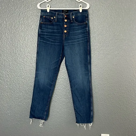 J.Crew// Button up Fly//  Vintage Straight Jeans Size 29