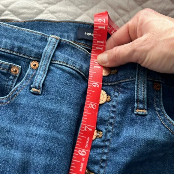 J.Crew// Button up Fly//  Vintage Straight Jeans Size 29
