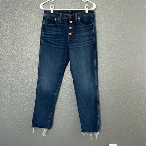 J.Crew// Button up Fly//  Vintage Straight Jeans Size 29