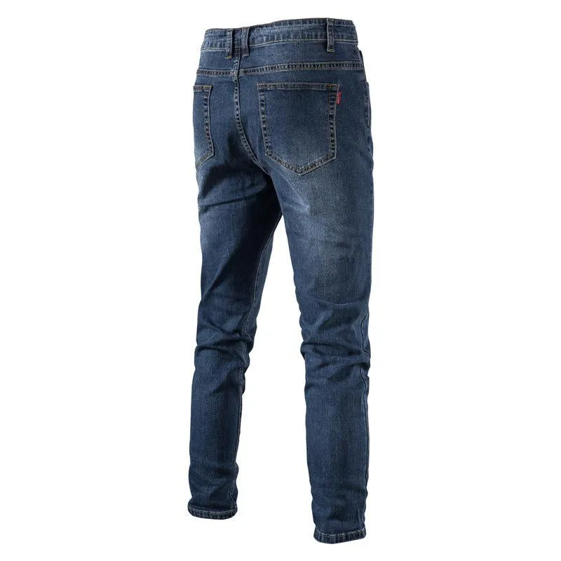 Jean vintage de couleur unie