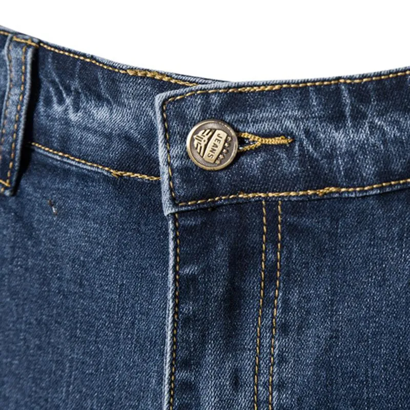 Jean vintage de couleur unie