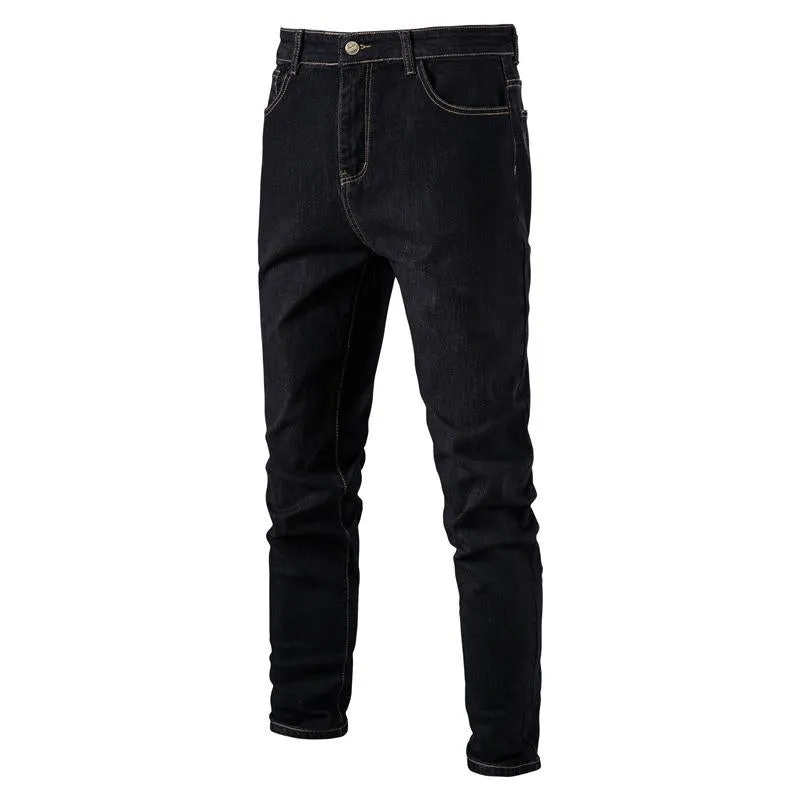 Jean vintage de couleur unie