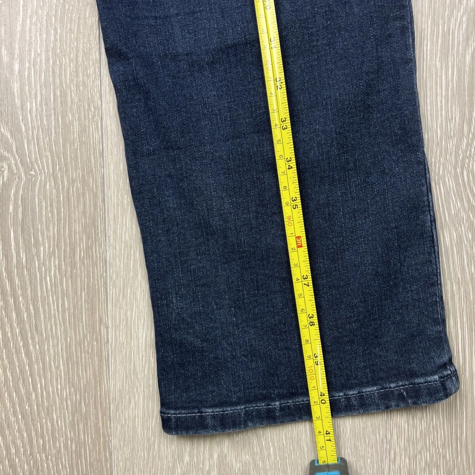 Jeans West Womens Curve Embrace Slim Straight Jeans Size 16