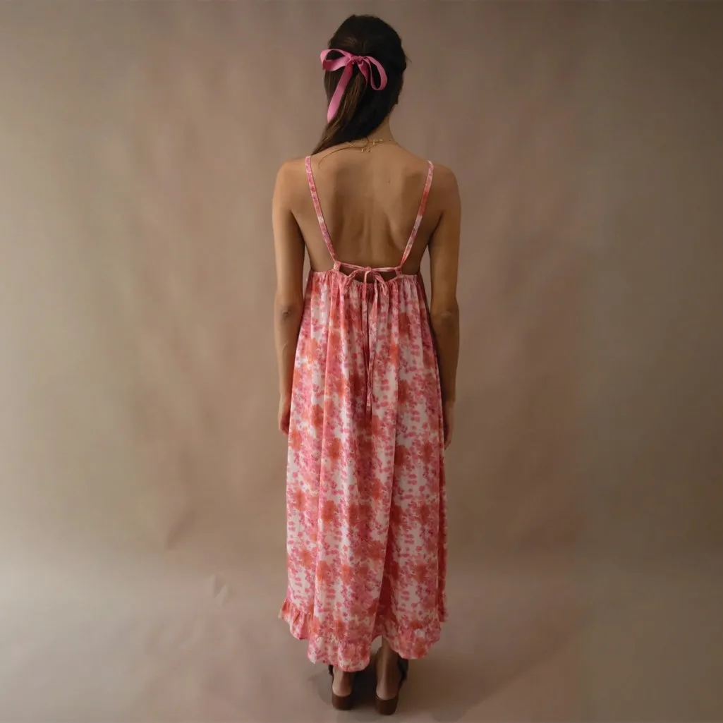 Jenny Halter Dress - Rosy