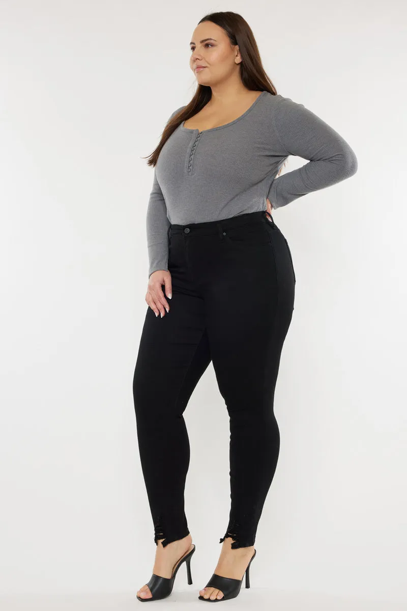 Jones High Rise Ankle Skinny Jeans (Plus Size)