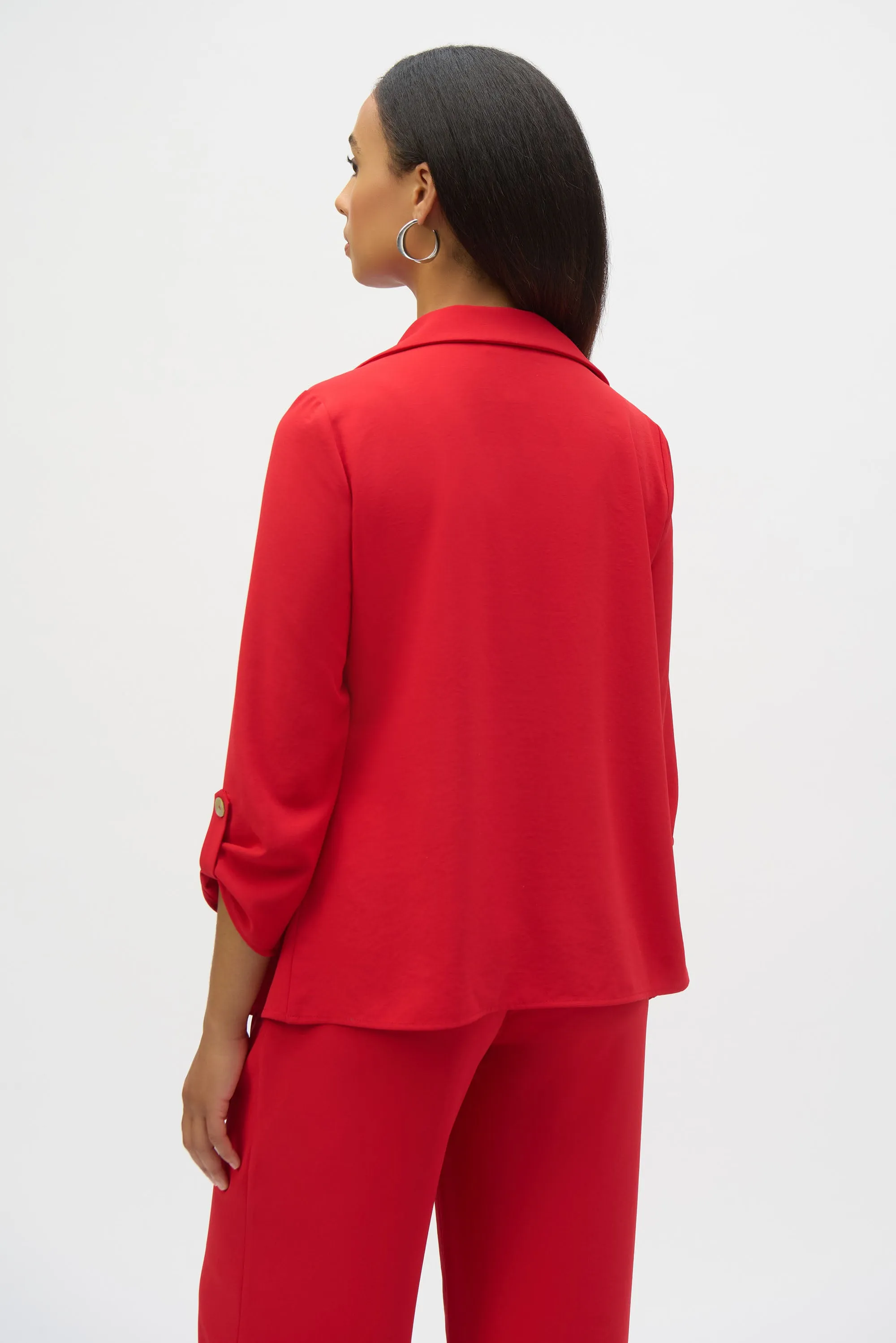 Joseph Ribkoff Flared Open Blazer Style 252092