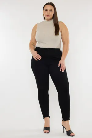 Journey Ultra High Rise Ankle Skinny Jeans (Plus Size)