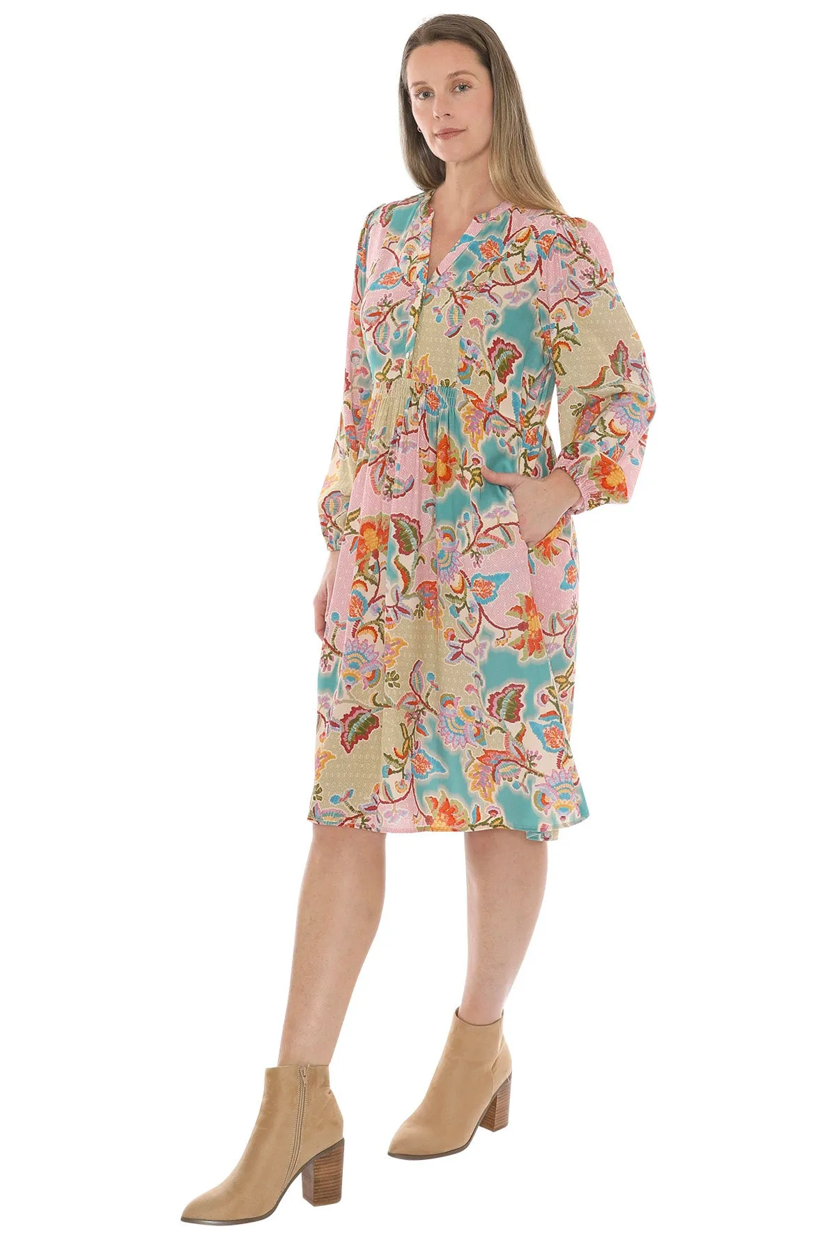 JUMP - Multi Fresh Chintz Dress - 586J5083A