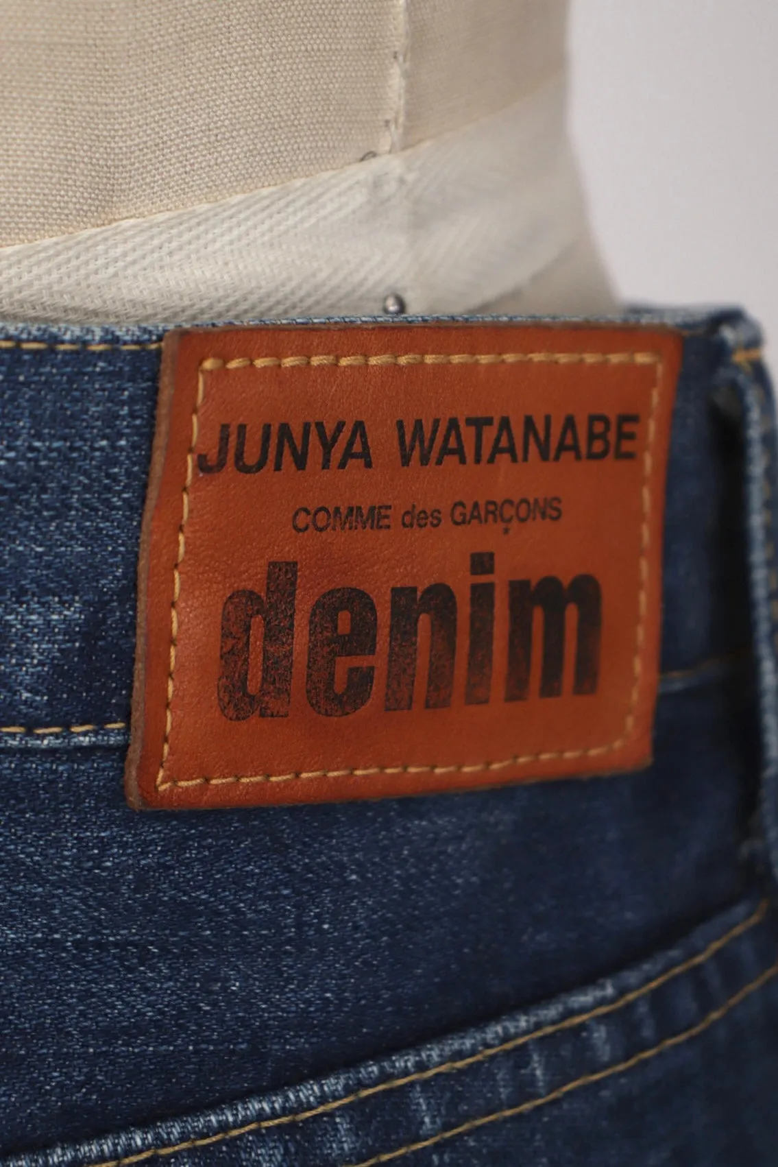 Junya Watanabe Tartan Patch Jeans