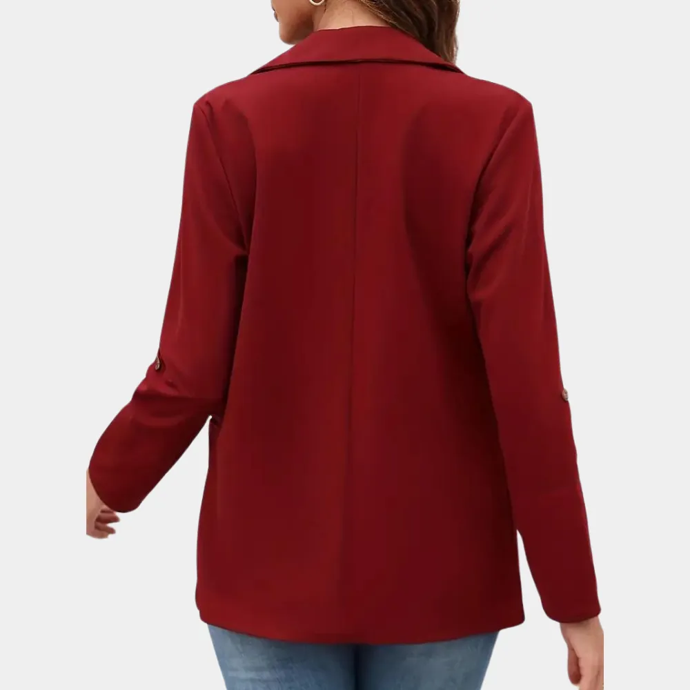 Kalena | Blazer avec design classique à revers pour femme