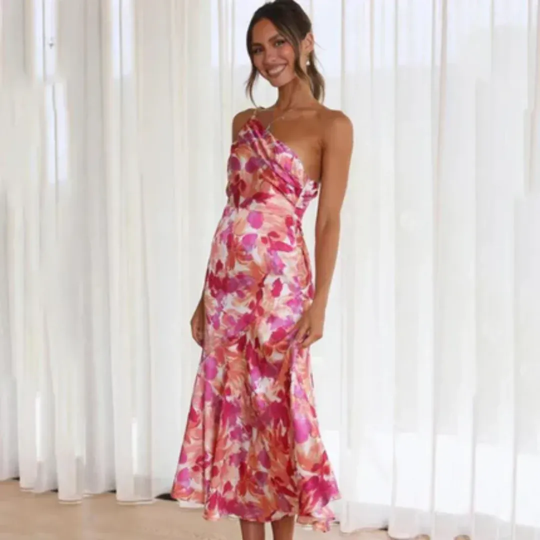 Kassie - Summer Elegant Midi Dress