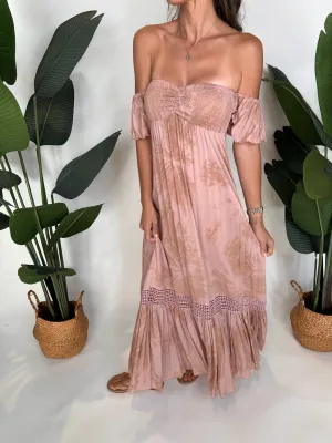 Khush Rowan Dress Murky Blush