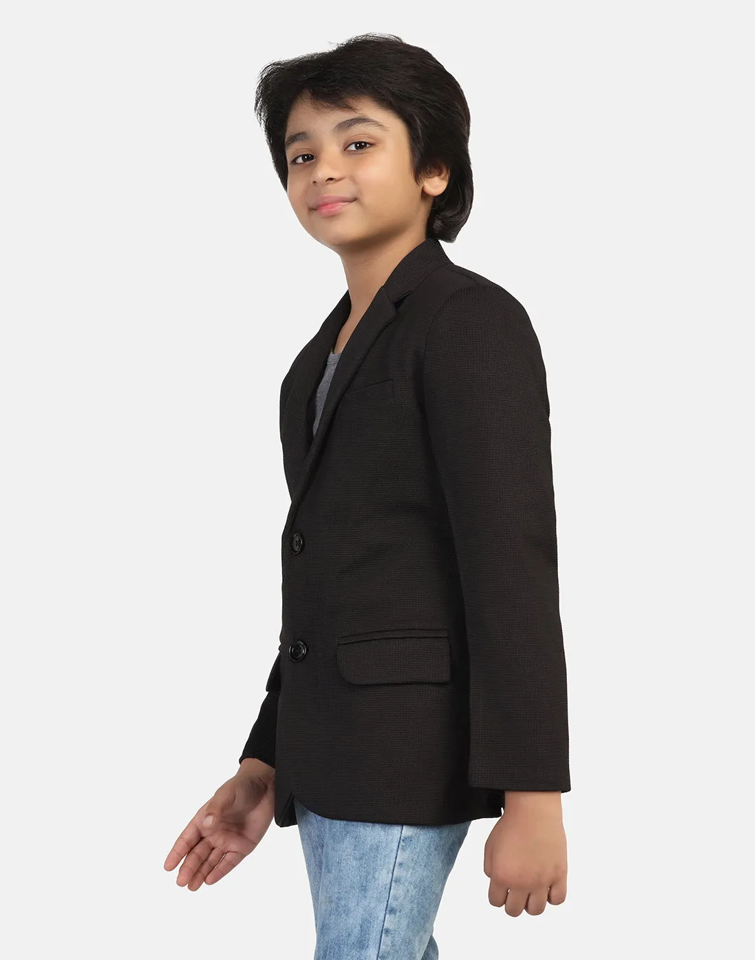 Kids Black Blazer