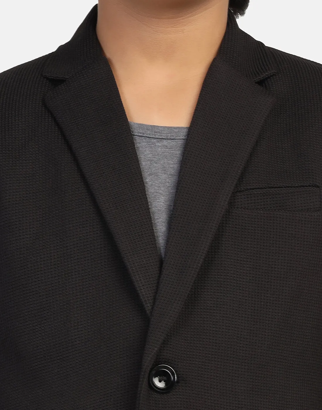 Kids Black Blazer