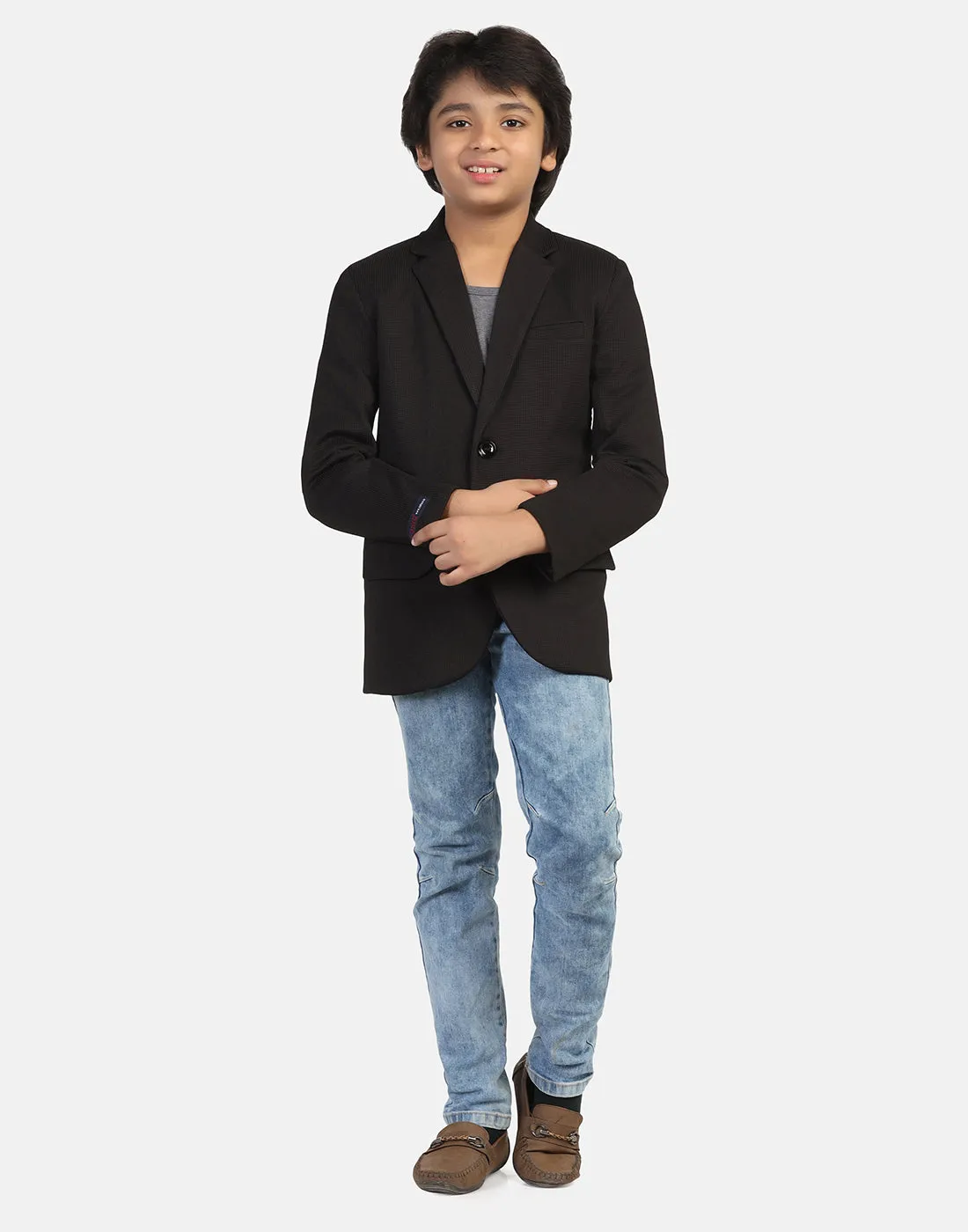 Kids Black Blazer