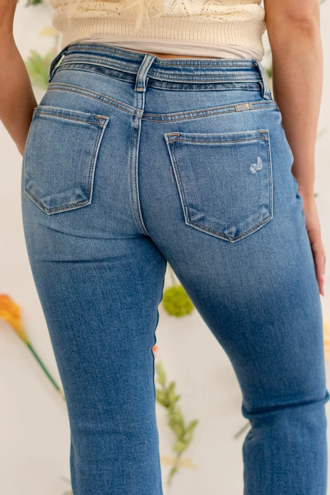 Kiera Mid Rise Boot Cut