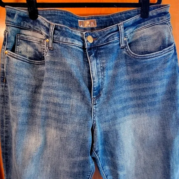 Kut from the Kloth Sienna High Rise Baggy Boyfriend Cropped Jeans NWOT