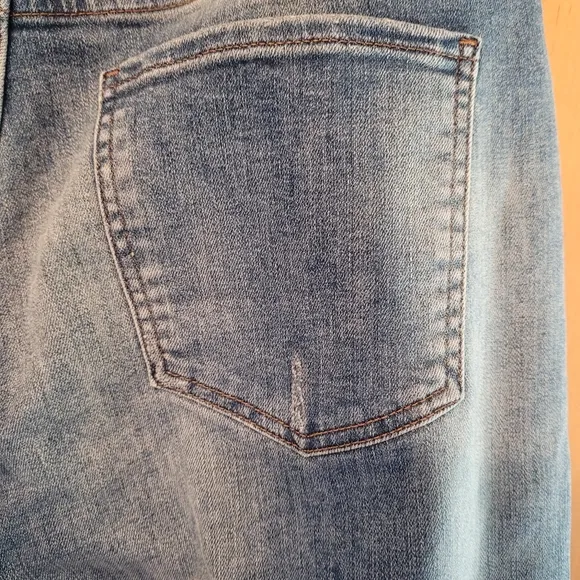 Kut from the Kloth Sienna High Rise Baggy Boyfriend Cropped Jeans NWOT