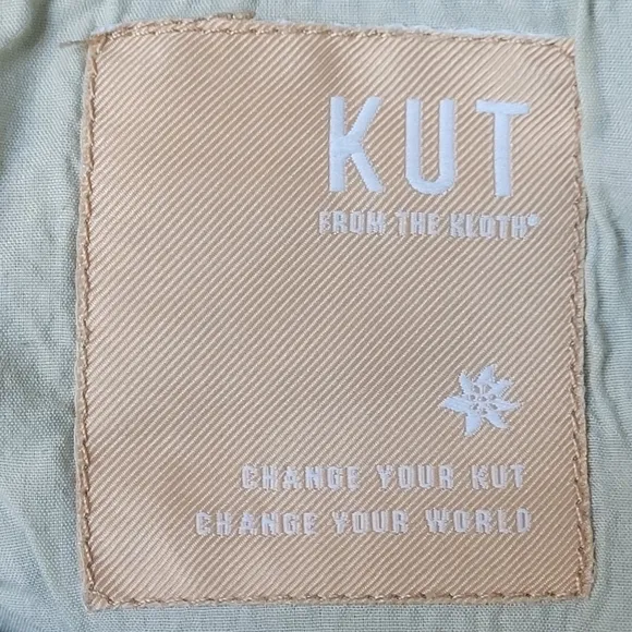 Kut from the Kloth Sienna High Rise Baggy Boyfriend Cropped Jeans NWOT
