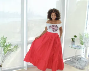 La Femme Maxi Skirt