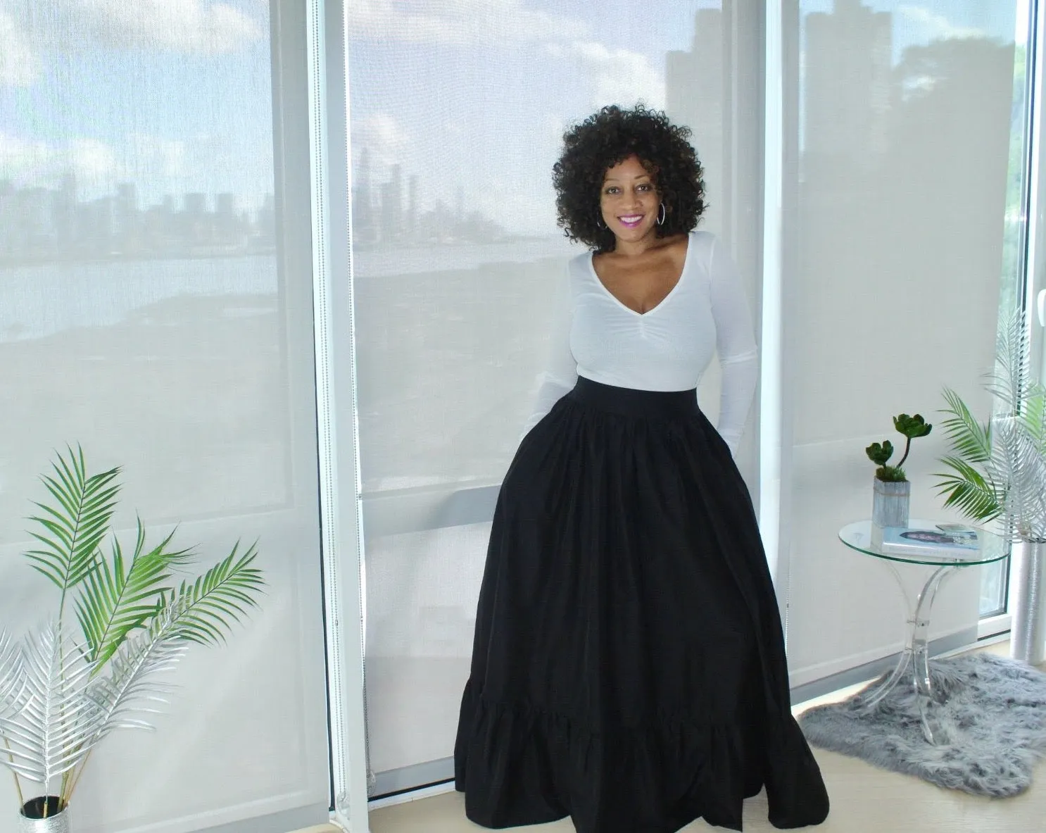 La Femme Maxi Skirt