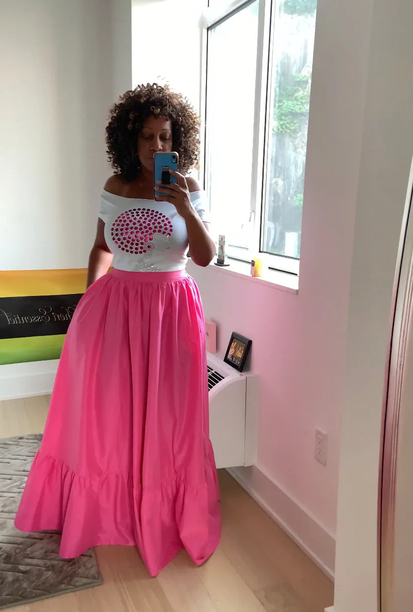 La Femme Maxi Skirt