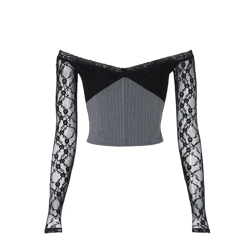 Lace Knit Suit
