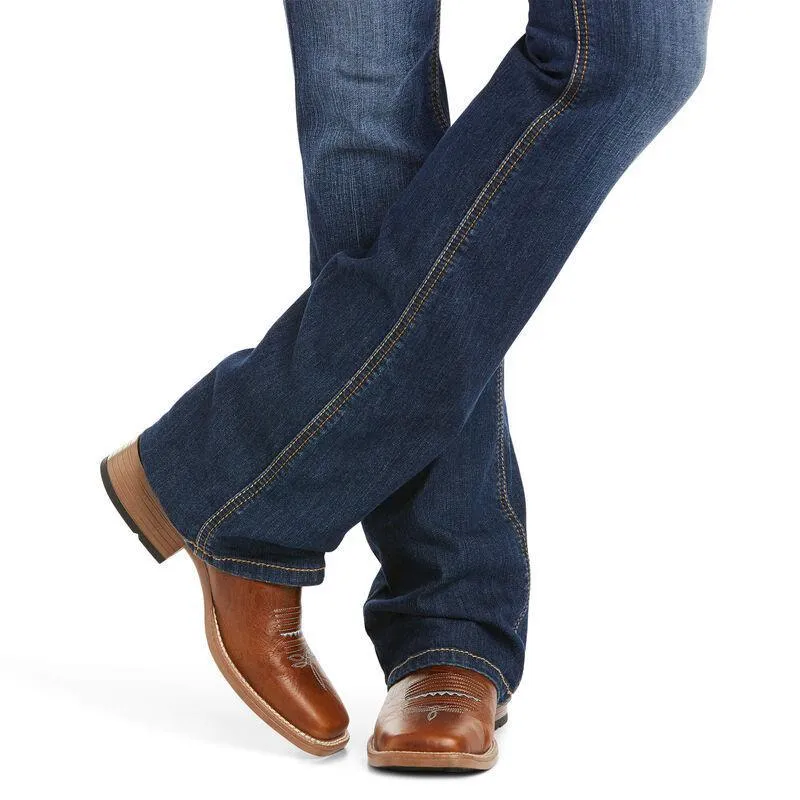 LADIES ARIAT R.E.A.L. Perfect Rise Stretch Rosa Boot Cut Jean