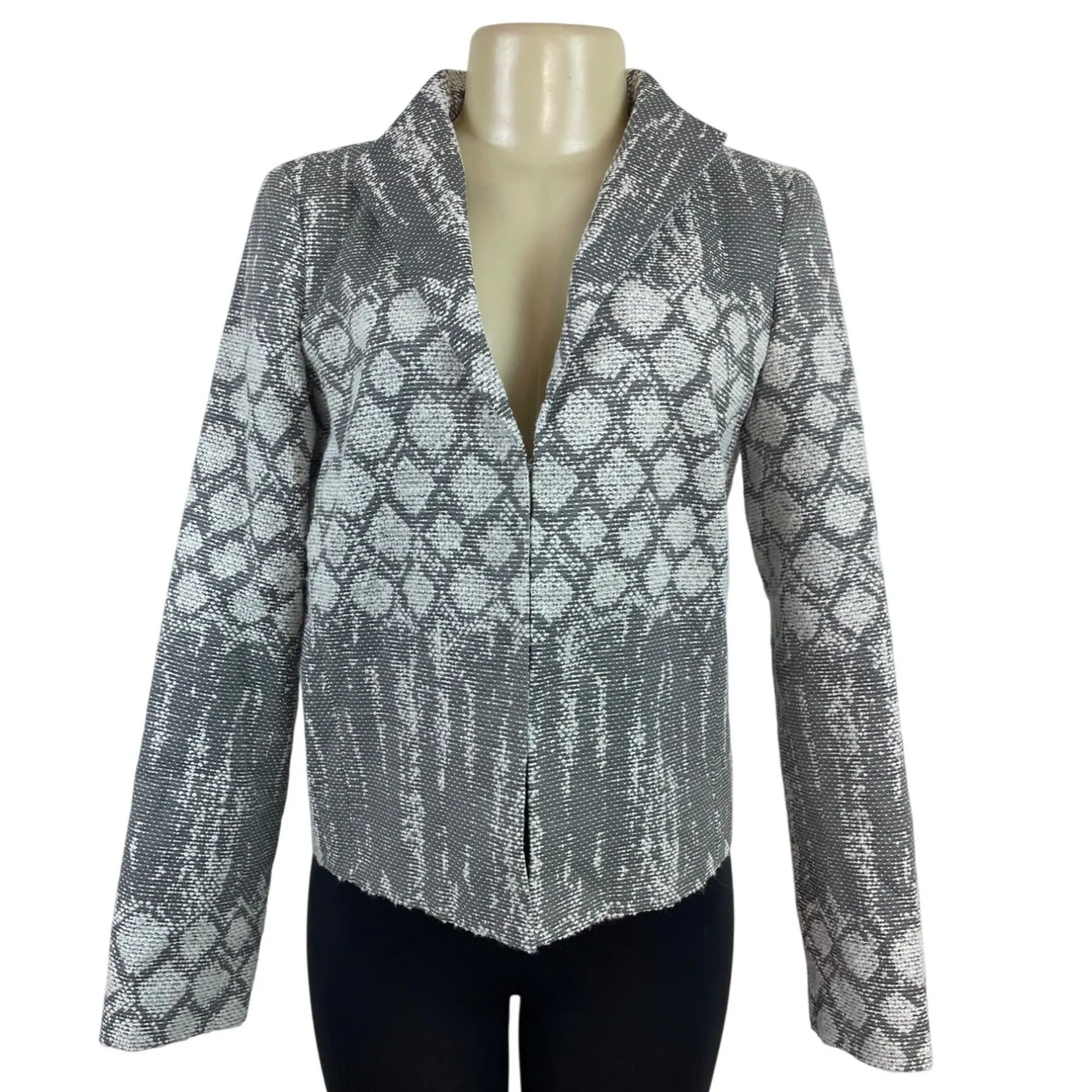 Lafayette 148 Women’s Snake Print Blazer Jacket Size 6