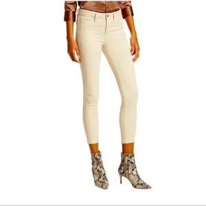 Lagence Margot High Rise Skinny Jeans in Coconut Cream Size 26” Waist