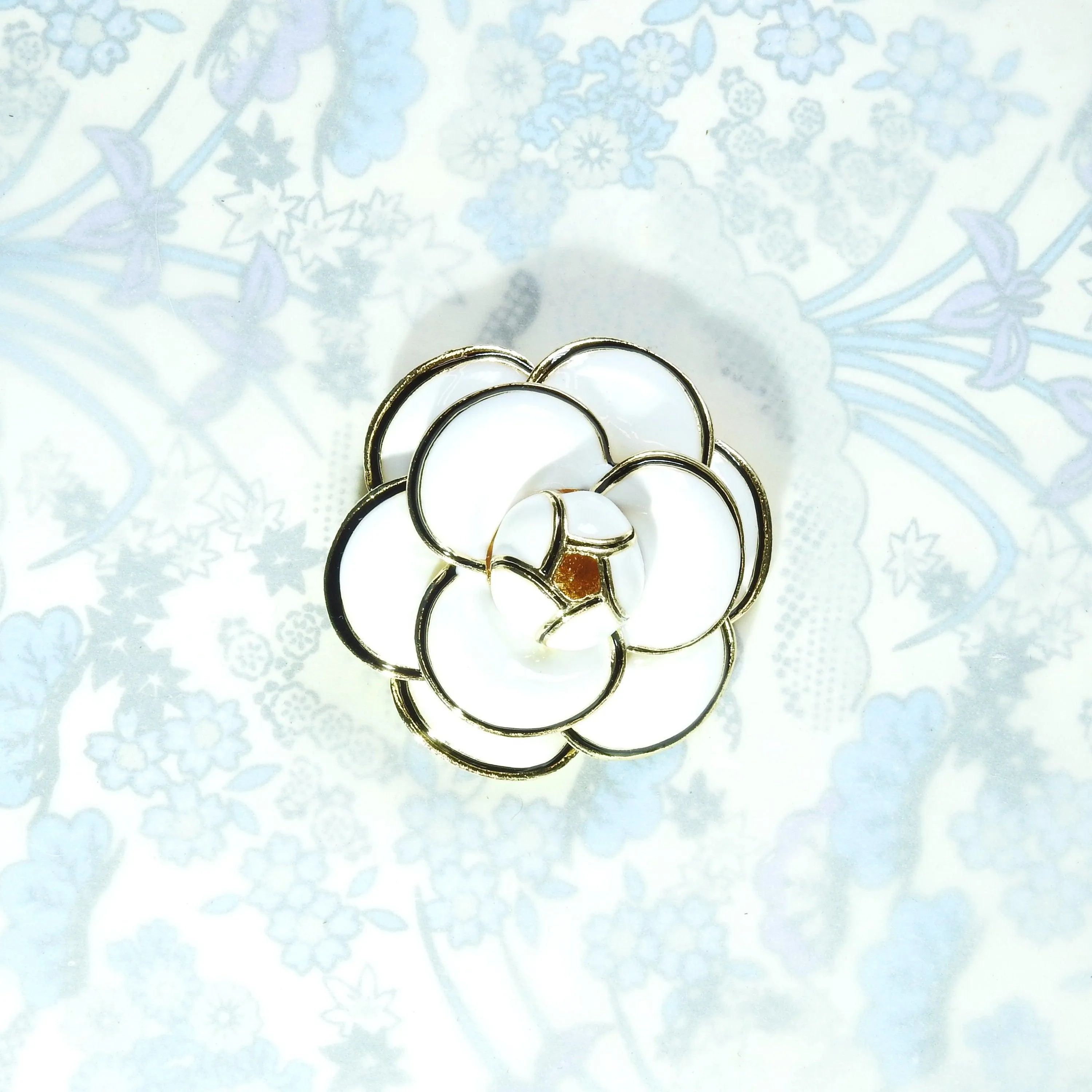Large Coco-inspired Camelia button
