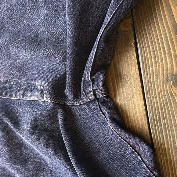 Lee Jeans Pink Acid Wash Dark Denim 80s USA Women 12 Med 29x32 Tapered High Rise