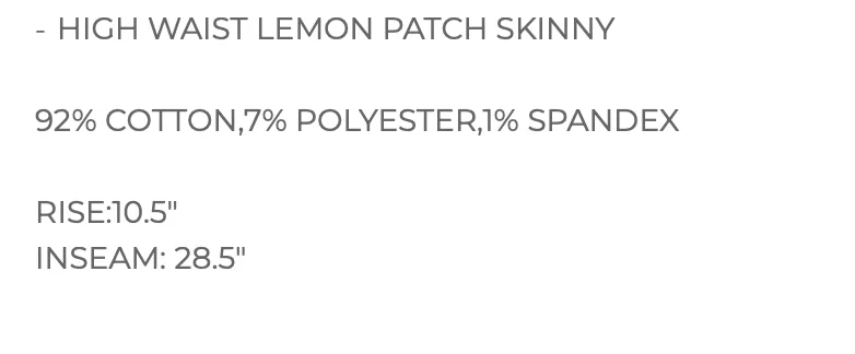 Lemon Patch Judy's (0-24W) - LPJ