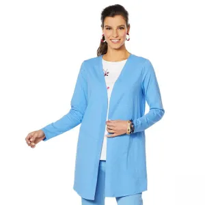 Lemon Way Women's Slub Knit Cardigan
