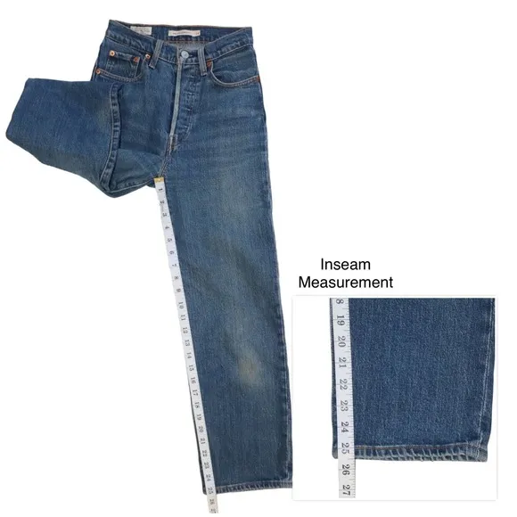 Levi’s Ribcage Straight Jeans Size 24