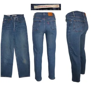 Levi’s Ribcage Straight Jeans Size 24