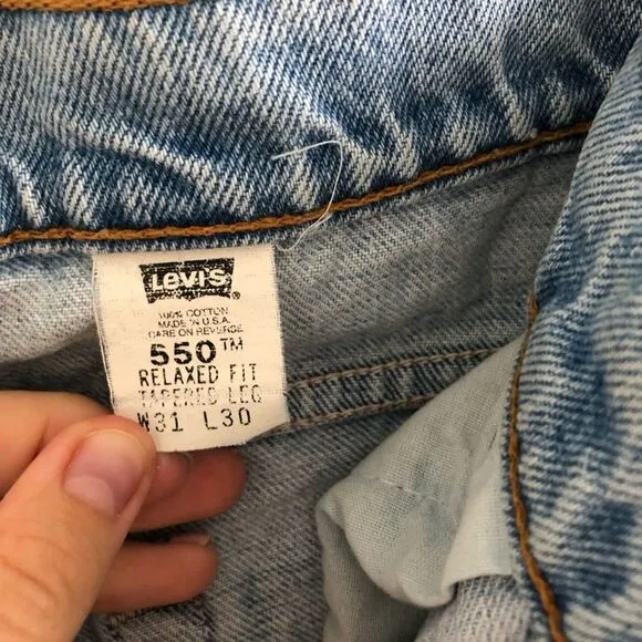 Levi’s Vintage 505 High Rise Relaxed Fit Jeans