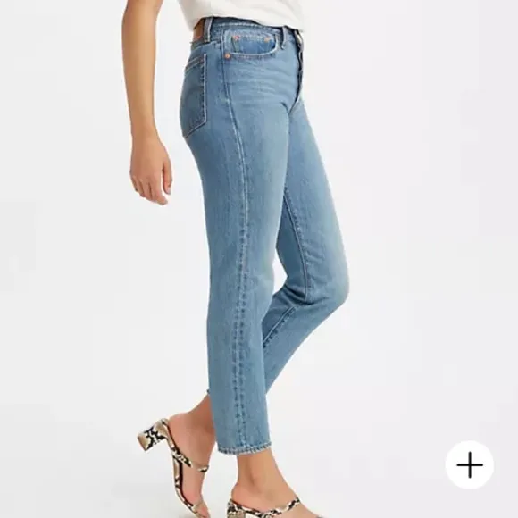 Levi’s | Wedgie Fit Ankle Women’s Jeans in Athens Pushed - Light Wash