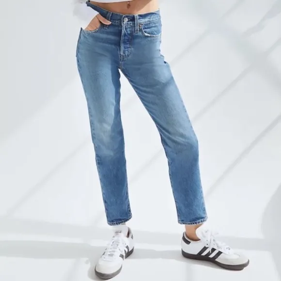 Levi's Wedgie Icon Fit Ankle Jeans Style Athens No Way Size 25