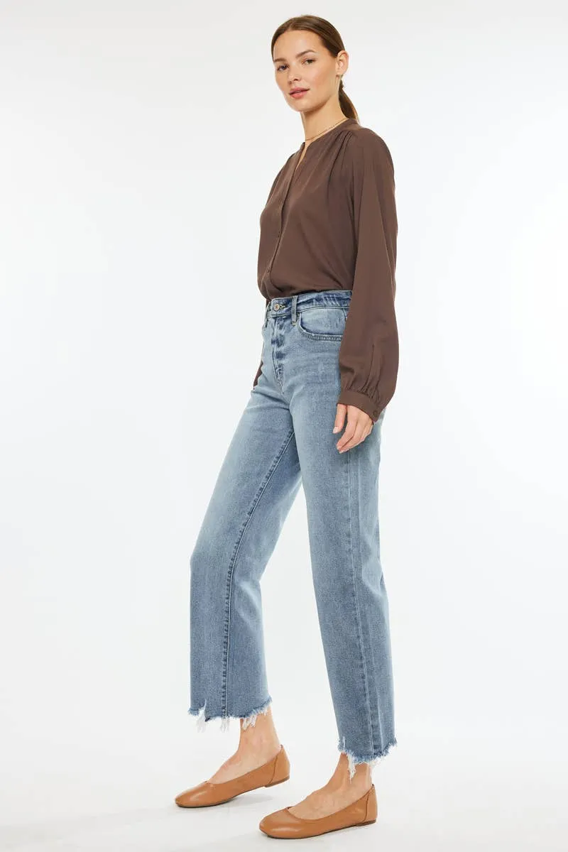 Light Wash Wide Leg