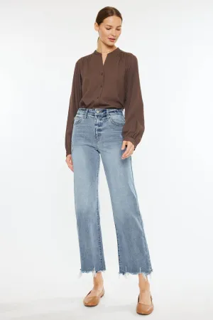 Light Wash Wide Leg
