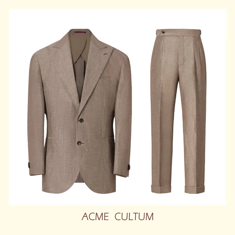 Lightweight Linen & Wool Suit